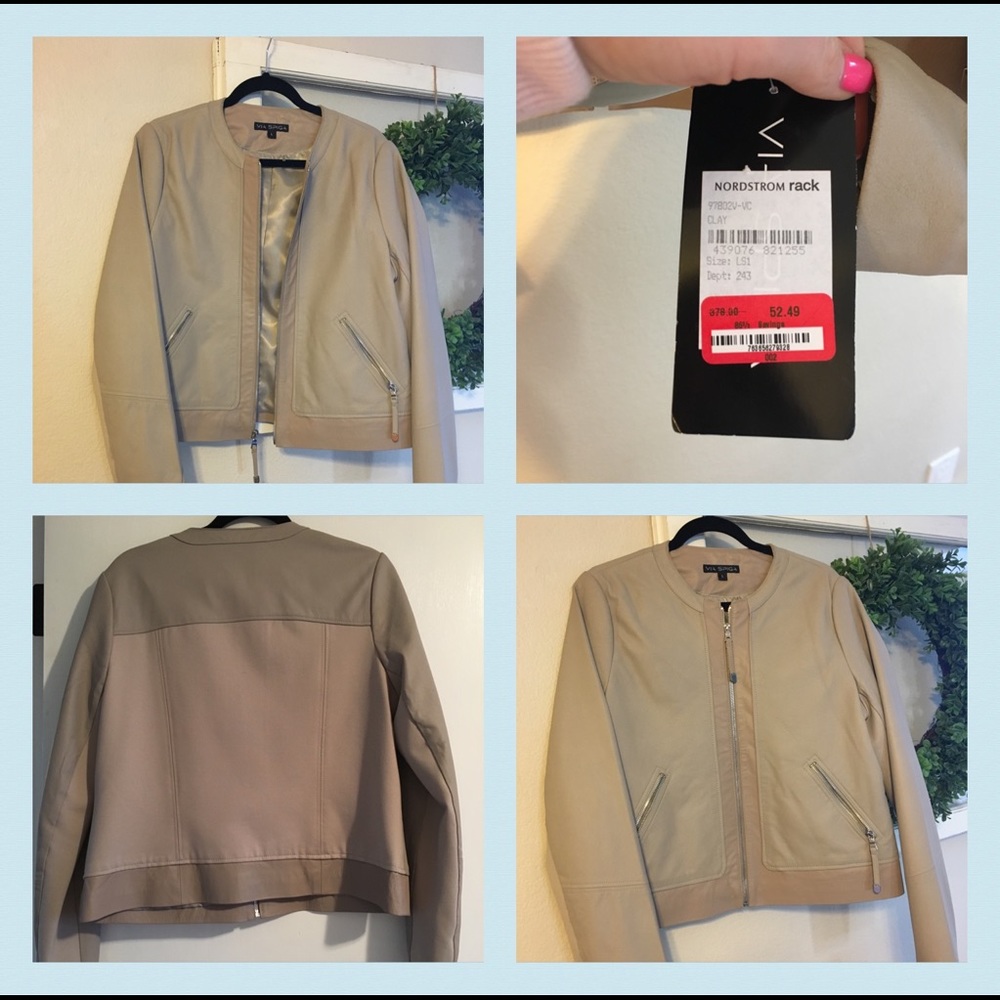 NWT Zip Up Via Spiga Jacket